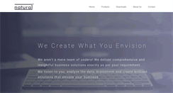 Desktop Screenshot of naturalsoftwares.com